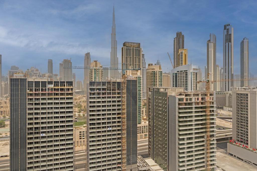 Fantastic One Bedroom Apartment With Burj-Khalifa View Dubai Exterior photo